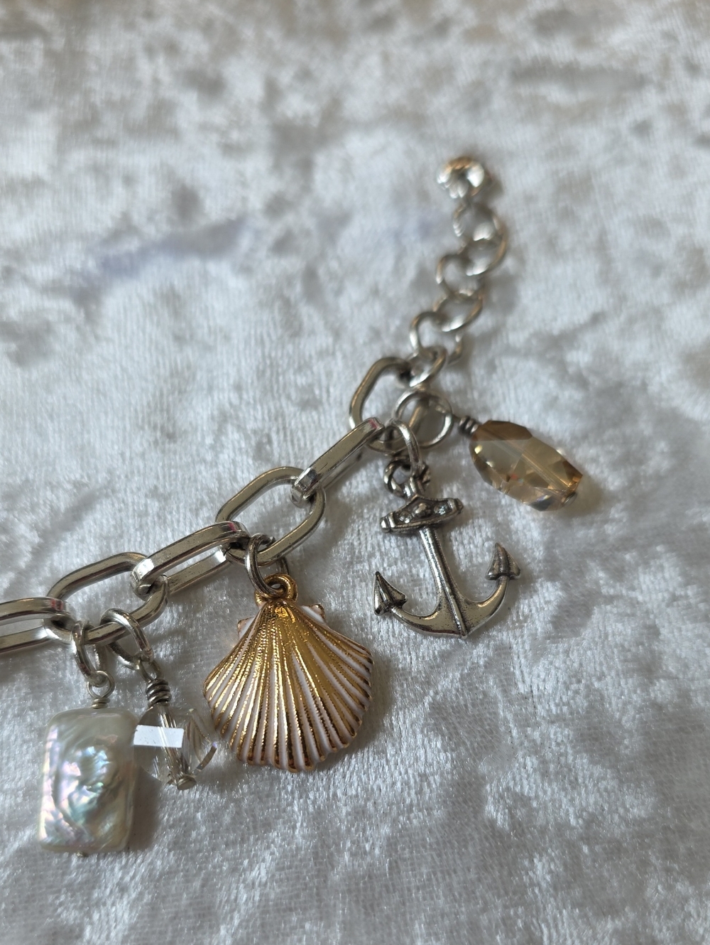 Brighton Coastal Dainty Charm Chain Necklace & Bracelet - Picture 14 of 14